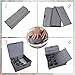 LEEFE Underwear Organizer with Lids, 2 Pack Sock Organizers