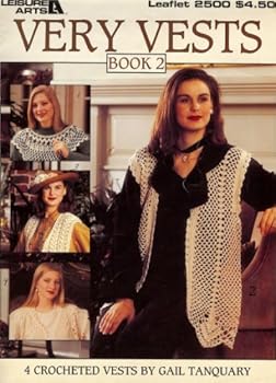 Paperback Leisure Arts Very Vests Book 2 (Leaflet 2500) Book