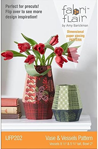 Fabriflair Indygo Junction Vase & Vessels Sewing Pattern