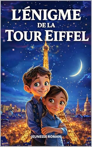Livre pour enfants de 8 ans à 12 ans: L’énigme de la Tour Eiffel est une aventure illustrée passionnante, remplie d’énigmes, d’action et de secrets, pour ... en s’amusant. (Les Secrets du Patrimoine)