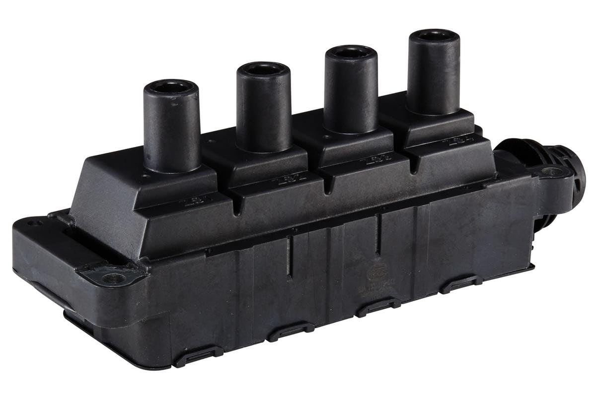 Hella Ateşleme Bobini - 12V - 6-Kutuplu - Blok Ateşleme Kapsülü - Vidalanmış Ignition Coil