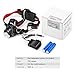 Tquens L300 Headlamp Flashlight Zoomable Super Bright LED with Rechargeable Batteries, Battery Charger, 3 Modes for Camping, Walking, Hiking, and Reading