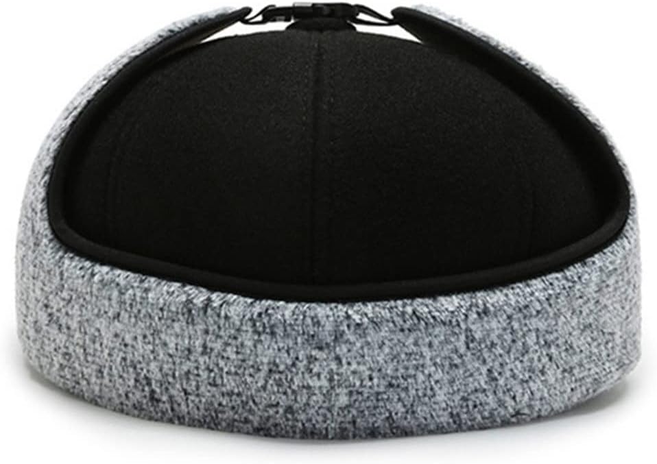 Winter Adult Men's Thermal Earmuffs Hat Warm Thick Fluff Bomber Hats for Men Ear Protection Windproof Ski Caps