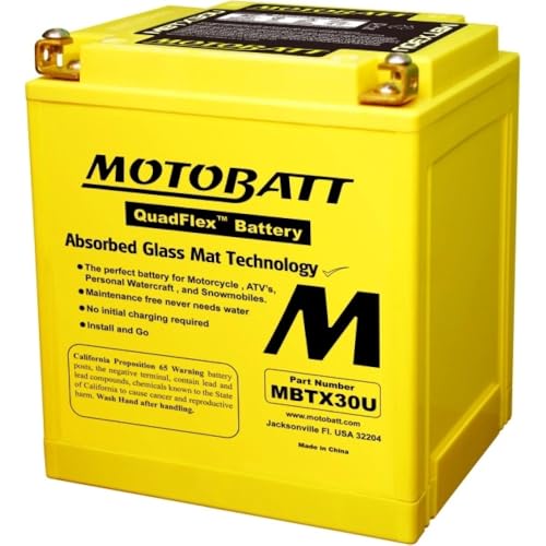 Batterie MBTX30U MOTOBATT 12V 32Ah idéale pour vos longs road trips en moto