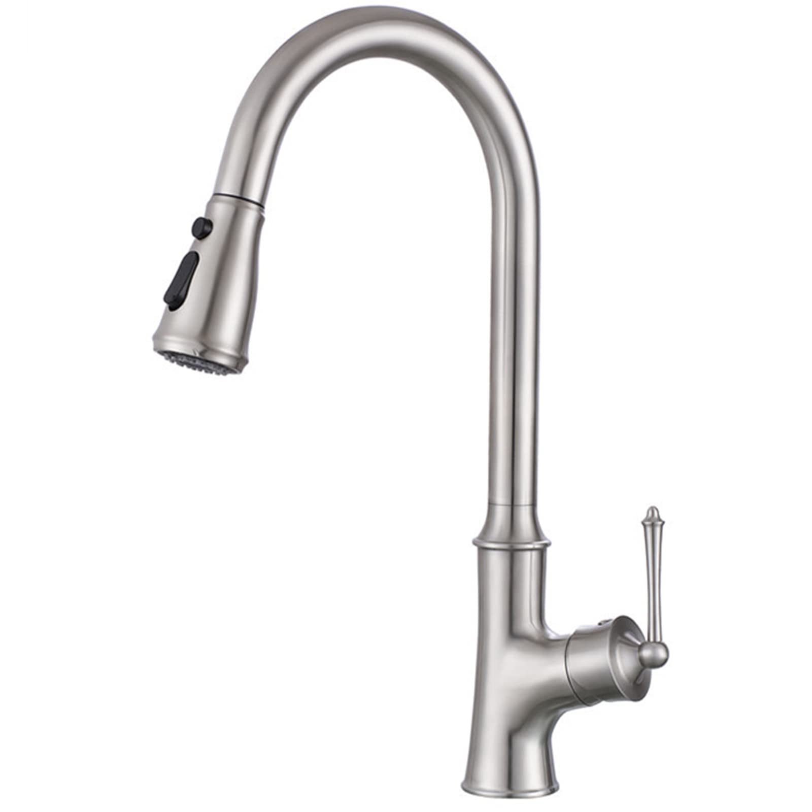 Grifo de cocina con rociador desplegable de 2 modos para fregadero 8
