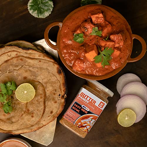 Alcoeats Butter Paneer Simmer Sauce With Garam Masala | 1 Jar Makes 4 Meals | Vegetarian, Preservative Free & Gluten Free | Cook Authentic Indian Within 15 Mins #TOP5