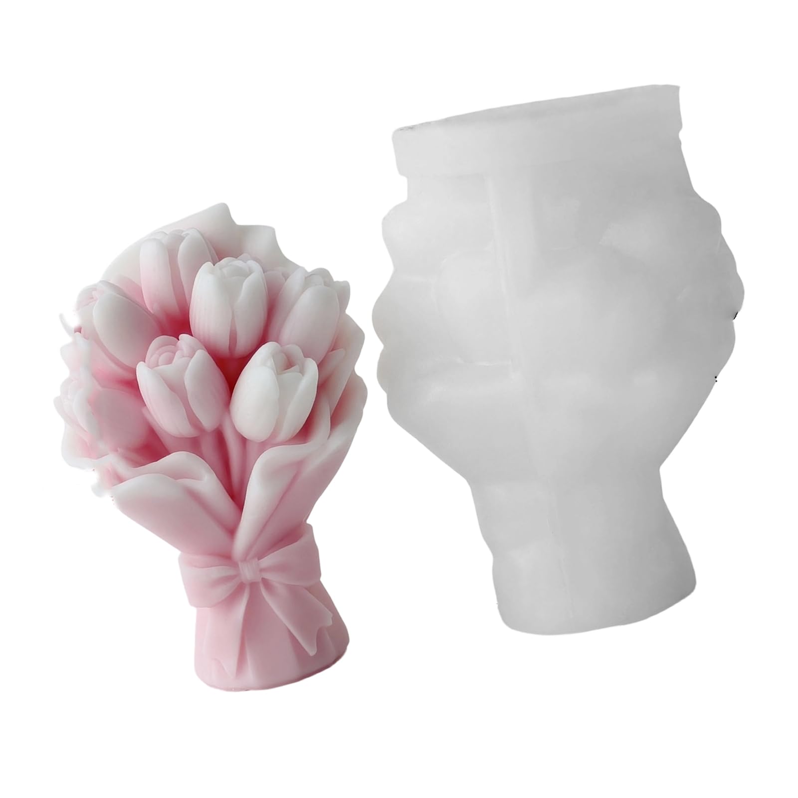 Xjdzineq Food Grade Tulips Making with Easy Release for Decorations and Gifts Crafting