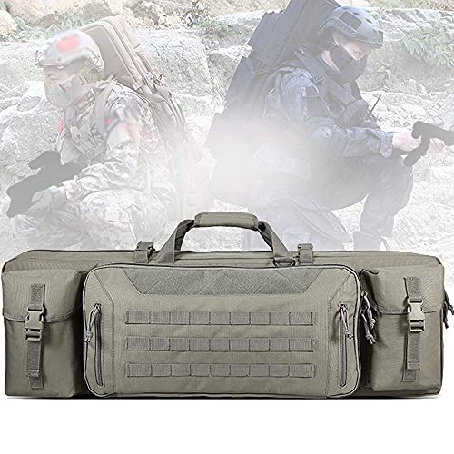 ZAANU Rifle Cases 36'' Large Capacity Gun Bag Shotgun Bag, Double Airsoft Rifle Case, Rifle Case, Waterproof Rifle Bag, Rifle Bag