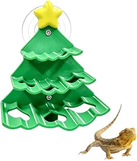 Reptile Climbing Platform with Suction Cups for Crested Gecko Tree Frog