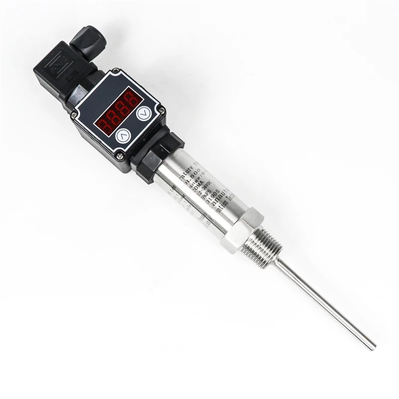 Sensore di temperatura dello strumento di misurazione della temperatura in uscita 4-20 mA for gasolio acqua (Color : 0-200 LED 4-20mA)