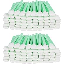 100PCS Square Foam Cleaning Swab Sticks, Foam Tip Cleaning Swabs