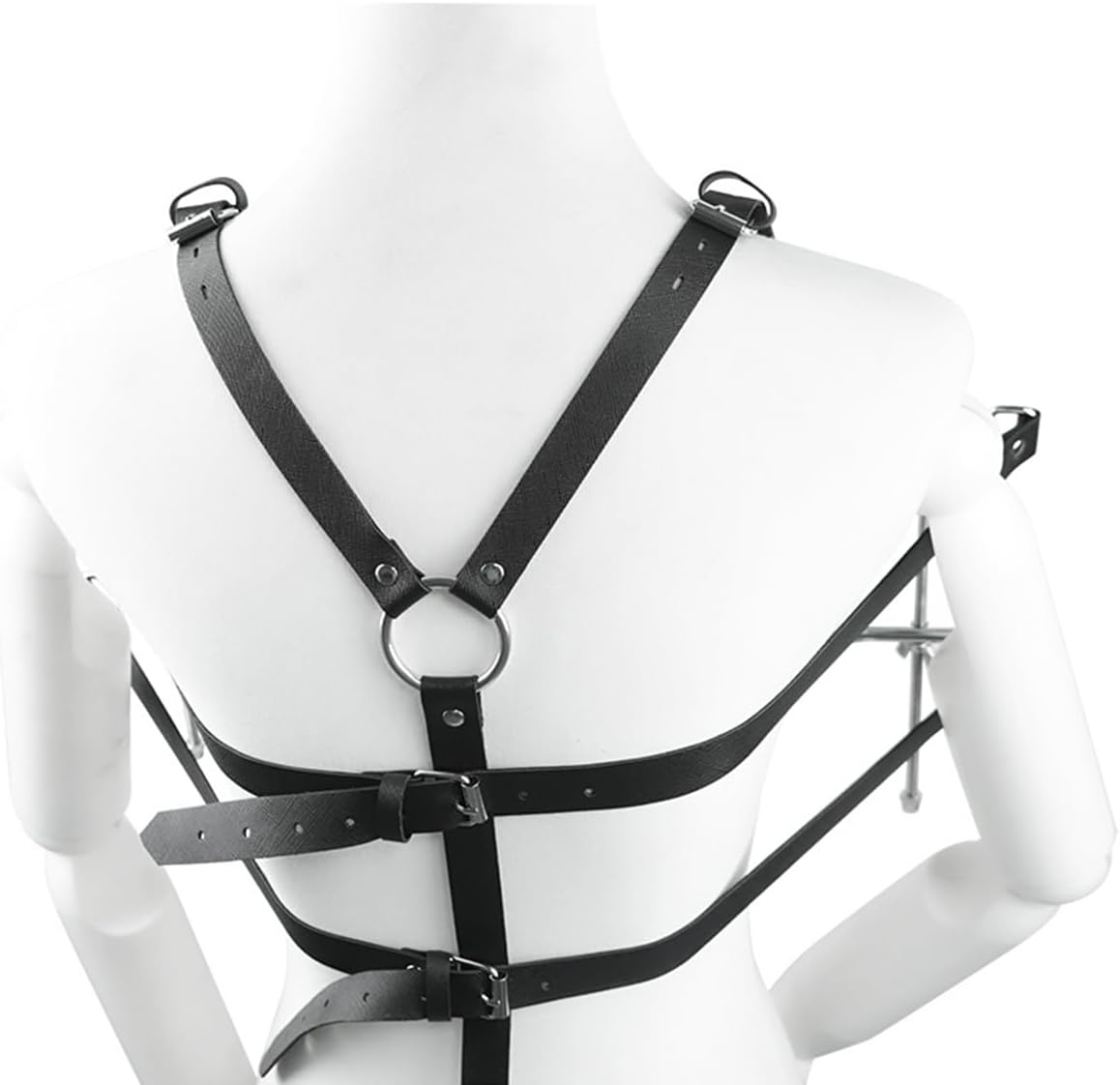 Stainless Steel Nipple Clamps & Anal Hook Training Set, BDSM Bondage Gear for Adults, Men & Women, Includes Butt Plug, Adjustable Breast Clips