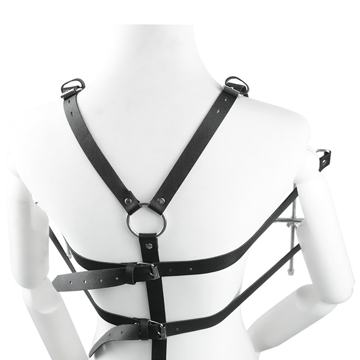 Kit BDSM pour adultes, pinces à tétons en acier inoxydable, crochet anal, clips de poitrine ajustables, plug anal pour hommes et femmes, équipement de bondage complet