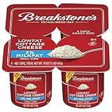 BREAKSTONE COTTAGE CHEESE 2% SMALL CURD 4 CT SNACK SIZE PACK OF 3