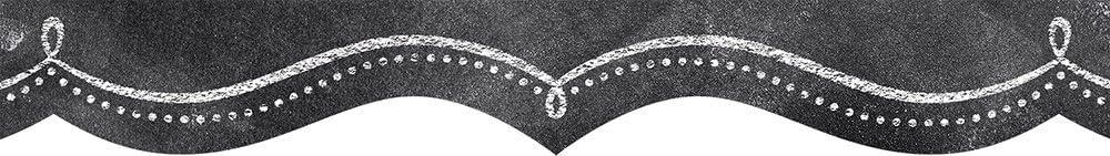 Black Friday Sale 2022 CTP Chalk It Up! Dotted Swirl Bulletin Board Border/Trimmer, Black/White Border, 35 Feet (Creative Teaching Press 0249)