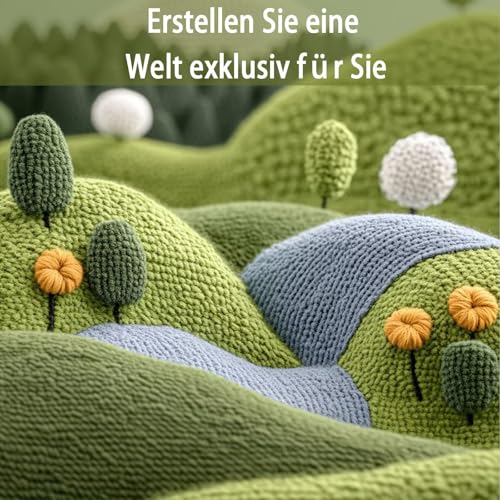 agogue 36 Farben Filzwolle für Trocken- und Nassfilzen – Bild 5