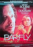 Barfly Mickey Rourke Faye Dunaway - Filmposter 37x53cm 