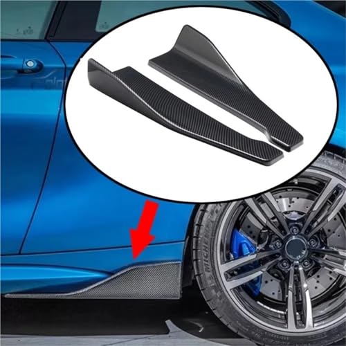 Faldones laterales tuning y divisor de parachoques de coche 5