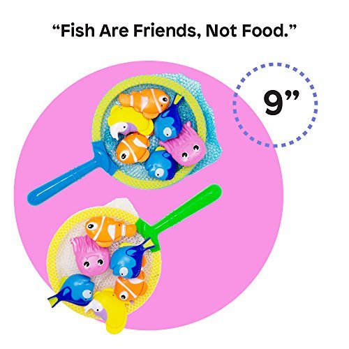 Boley Dive & Grab Fishing Game Set - 14 Pc Sinking Swimming Pool Toys For Kids - Water Games & Bath Toys For Toddlers #TOP2