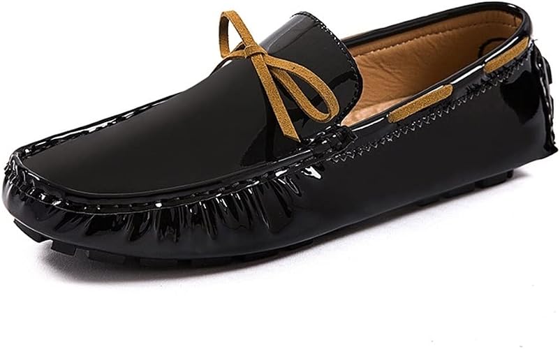 NFEED Loafer Shoes for Men Vegan Patent 