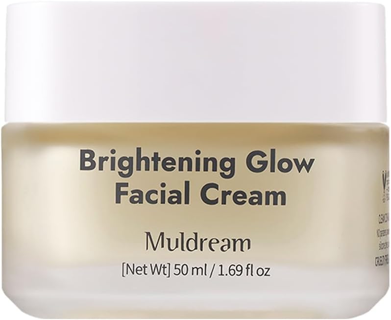 Brightening Glow Facial Cream AHA ve C Vitamin Canlandırıcı Aydınlatıcı Nemlendirici Krem Kore 50ml