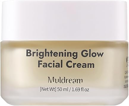 Brightening Glow Facial Cream AHA and Vitamin C Revitalizing Brightening Moisturizing Cream Korea 50ml