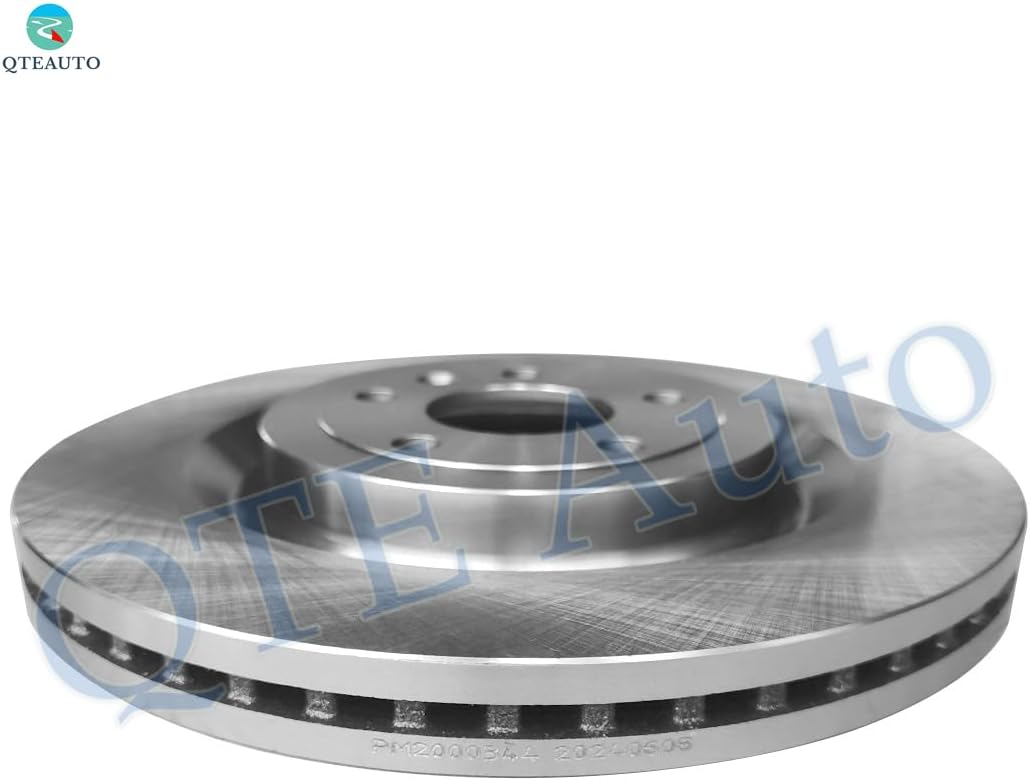 PM Auto Set of 6 Front 352mm Brake Disc Rotors-Ceramic Brake Pad Kit Replacement For 2013-2019 Ford Explorer