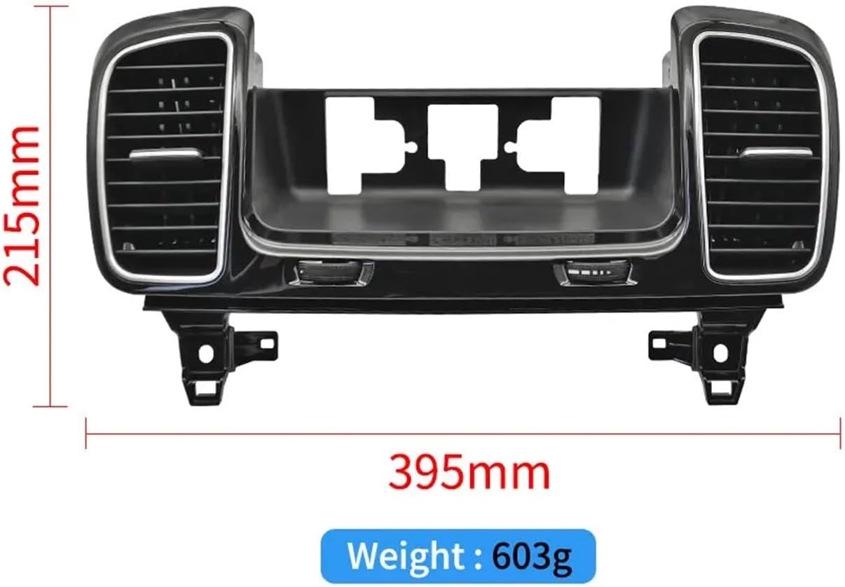 Car Air Grille Car Middle Vent Grille Air Conditioning Outlet Assembly Bennz GLE GLS Class W166 W292 2016-2019 GLE350 GLS450 1668306101