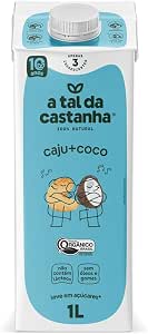 Leite Vegetal A Tal da Castanha de Caju + Coco Orgânico 1L
