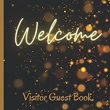 Welcome: Elegant Guest Book for Vacation Rental