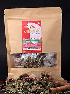 Leeve Dry Fruit Brand Premium Organic Khada Sabut Biiryani Seasoning Whole Biryani Garam Masala Spice 50 Gram Pack