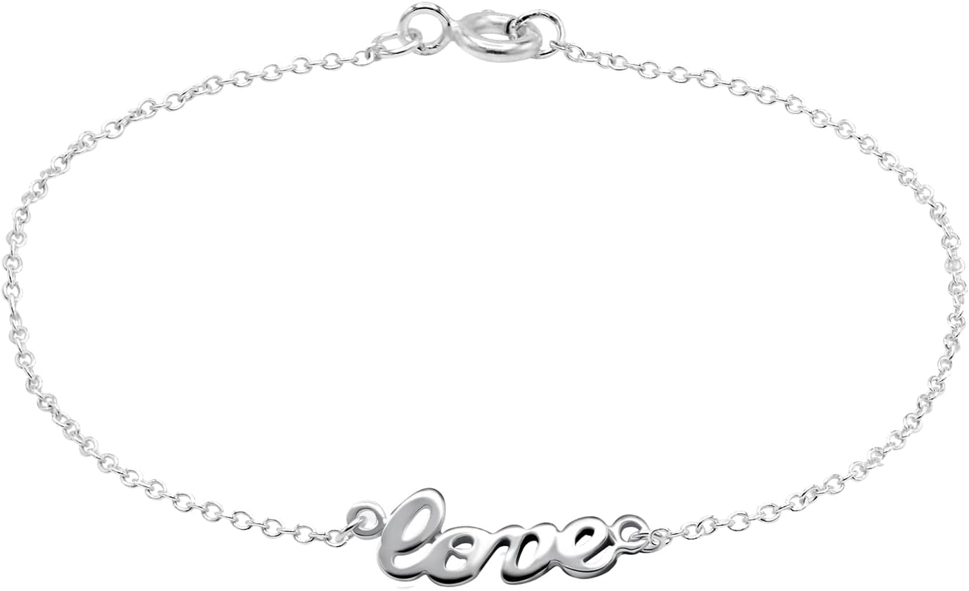 925 Sterling Silver Bracelet - Nickel & Lead-Free Chain with Spring Lock for Women - Ideal Gift for Friends & Loved Ones