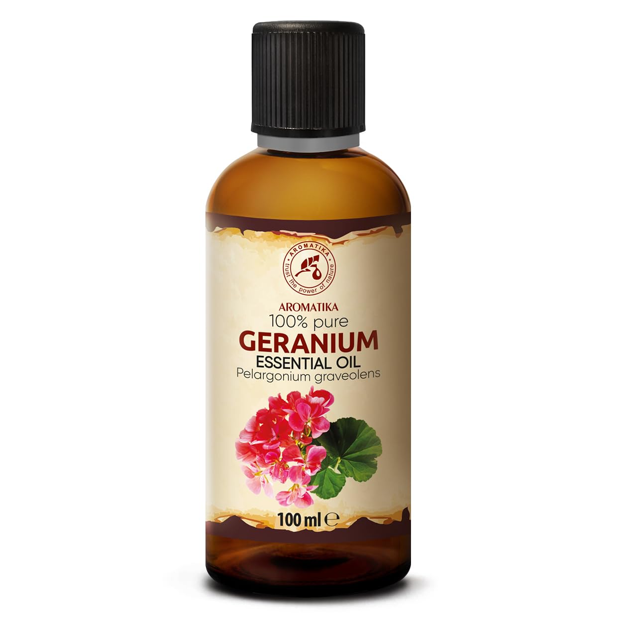 Olio Essenziale di Geranio 100 ml - per Diffusori e Aromaterapia