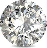 IGI Certified 1/2 Carat Loose Stone Round Brilliant Cut Lab Grown Diamond with G-H Color and VVS1-VV