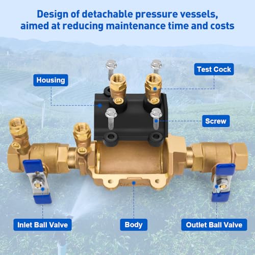 Image of 34-350 3 /4 inch 350 Double Check Backflow Preventer