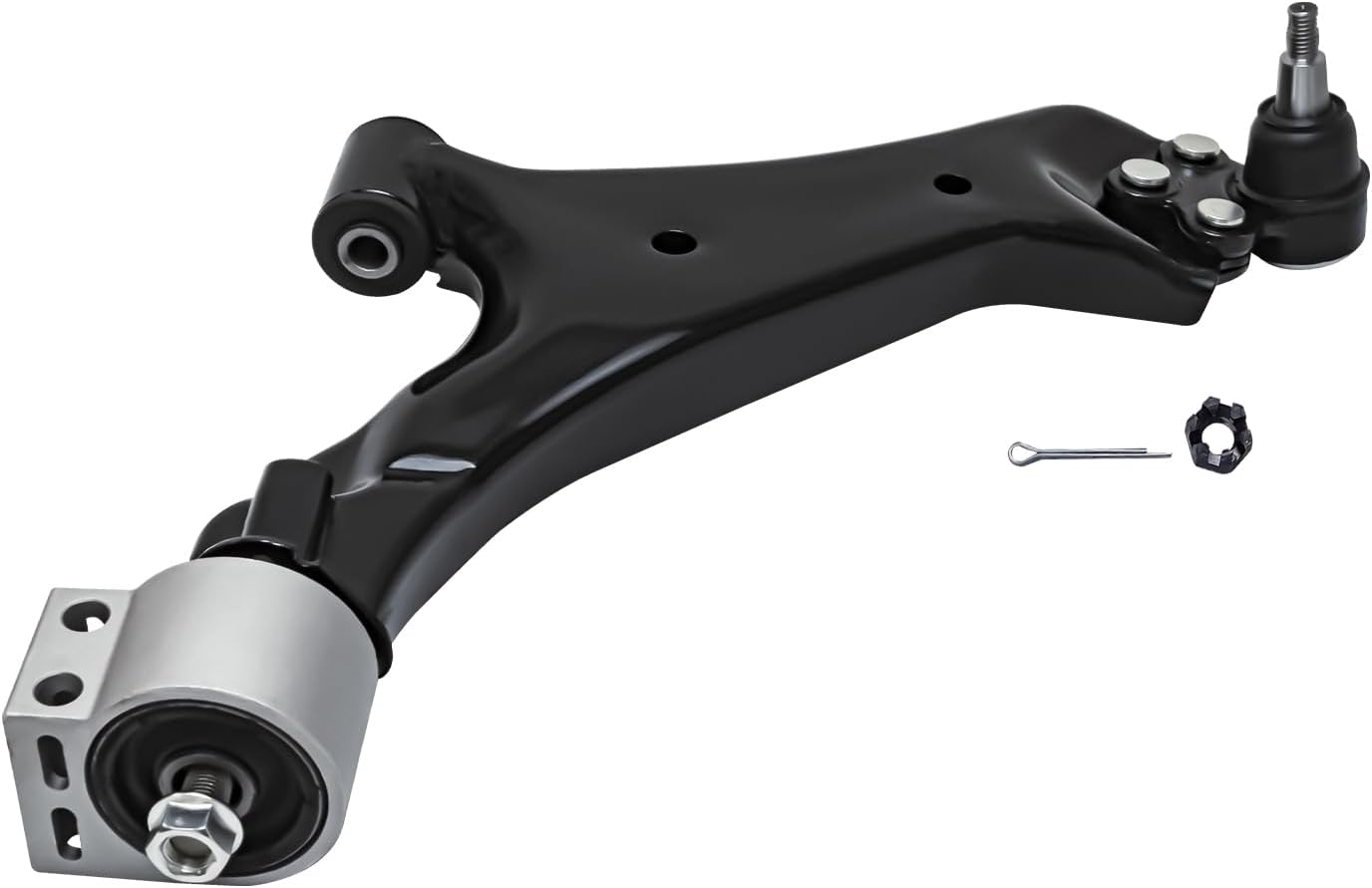 Detroit Axle - 2pc Front Lower Control Arms for Chevrolet Equinox GMC Terrain 2010 2011 2012 2013 2014 2015 2016 2017, Lower Control Arms Assembly Set Replacement