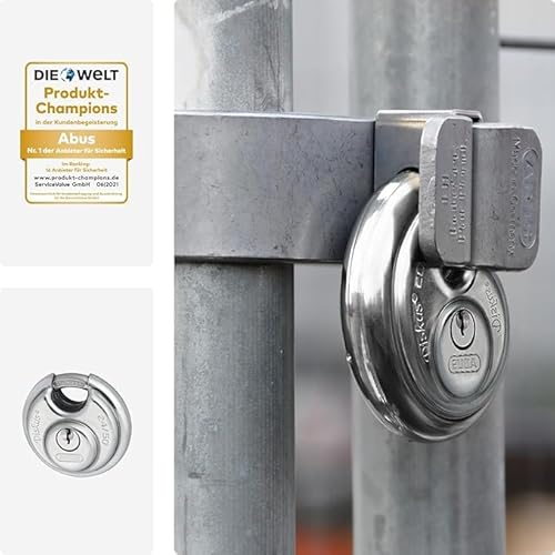 Abus Diskus 24IB-50 Sl 8 Mini Diskus Round Padlock - 6