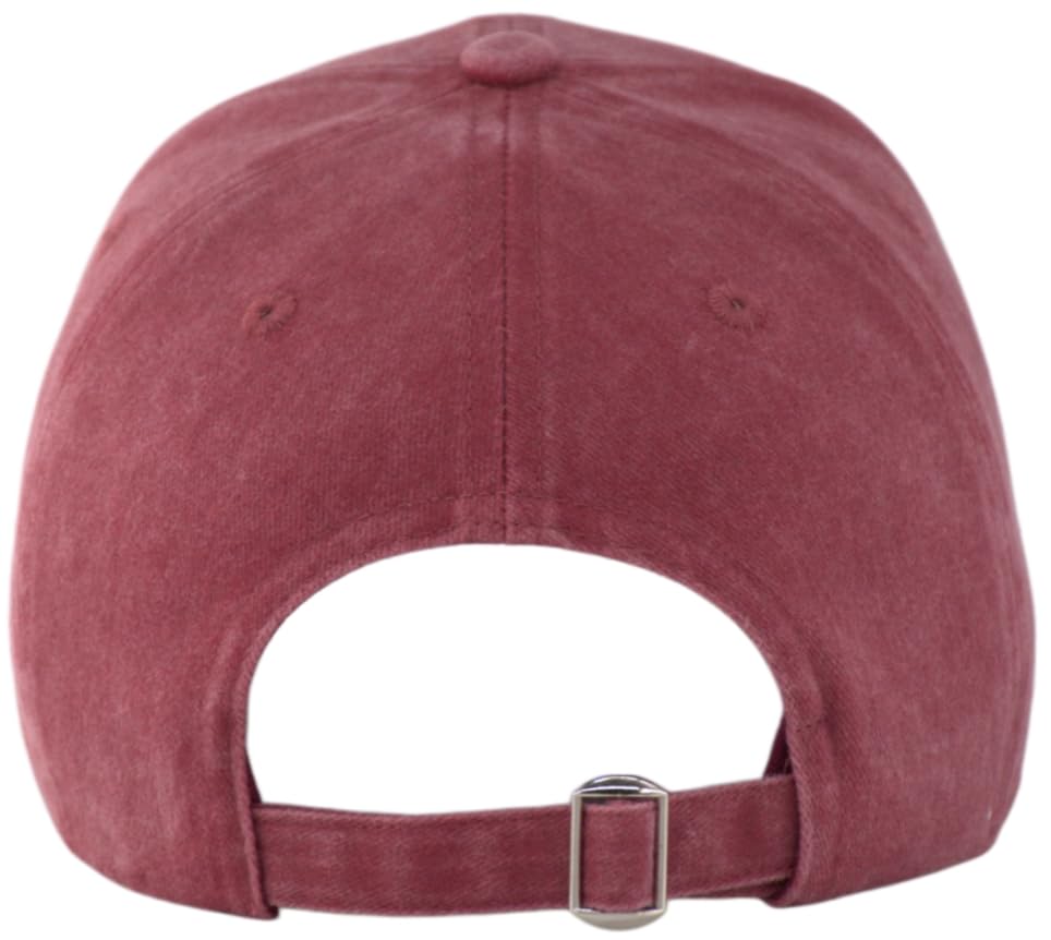 Image of TSSGBL Vintage Cotton Washed Baseball Cap S to XXL Unstructured Low Profile Adjustable Distressed Dad Hat for Men Women
