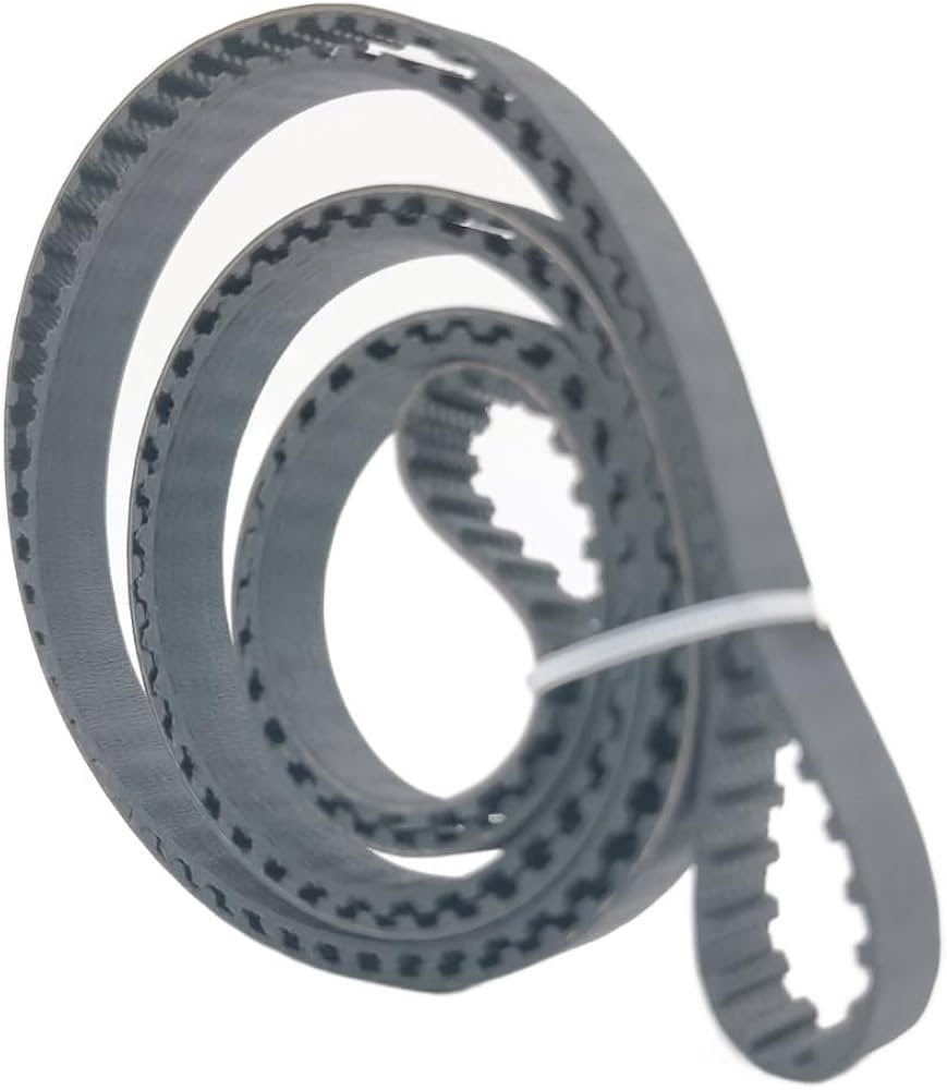 Produktbild von Geeyu T5 Zahnriemen – Länge 245 Mm, Breiten 4-30 Mm, Geschlossener Gummisynchronriemen Für T5-Riemenscheiben