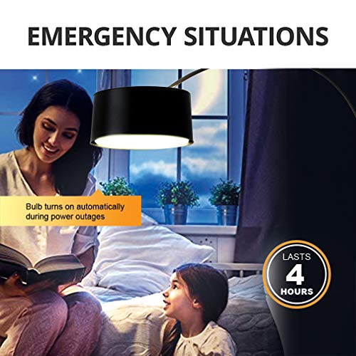 (5 Pack) Rechargeable Emergency Led Bulbs 9W (60W Equivalent) Daylight White 6000K, Multi-Function Battery Backup Emergency Light For Power Outage Camping Outdoor Activity, Standard E26 Screw Base #TOP2