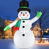 ✔️❄ Se infla rápidamente en 1 minuto y es fácil de vaciar. Equipado con un potente ventilador integrado y un cable de 3,5 m. Simplemente conéctalo a la toma de corriente y el muñeco de nieve de Navidad se infla automáticamente en un minuto. Desconecta el enchufe de alimentación, el muñeco de nieve inflable también puede vaciarse fácilmente. Después del vaciado, es fácil de almacenar y ahorra espacio.