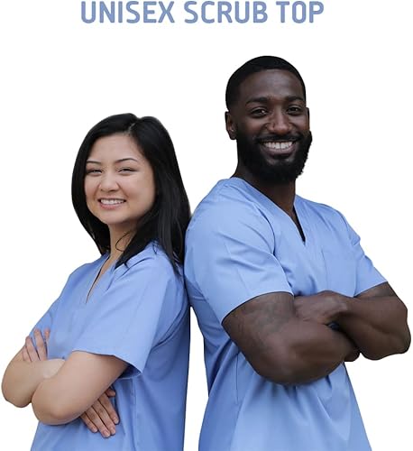 Miniatura 4 de Médico y Enfermería Abrigo de Yoga Unisex Cuello en V Ideal para Profesionales Médicos Hospital y Laboratorio Ropa de Trabajo