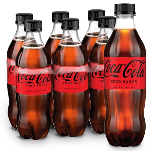 Coca-Cola Zero Sugar Soda Soft Drink Bottles...