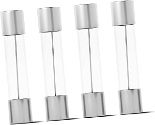 100pcs Microwave Oven Fuse Replacement Kit Glass Fuse Set for Home Fridge