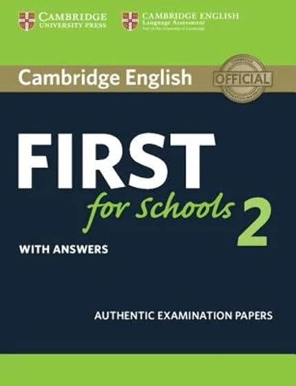 Cambridge English: First for Schools 2 Student S Book With Ans