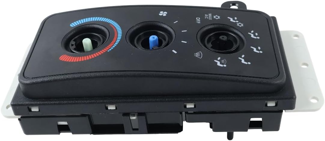5015734AA Heater Climate Control Panel Module Compatible with Dodge Ram 1500 1999-2001, Ram 2500 1999-2002, Ram 3500 1999-2002, Without Power Mirrors