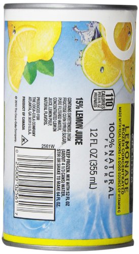 Minute Maid, Regular Lemonade, 12 Oz (Frozen) #TOP1