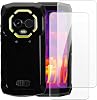 ケース＋2枚入り強化ガラスセット Ulefone Armor Mini 20T Pro との互換性あり 耐衝撃カバー＆全面保護スクリーンプロテクターブラック