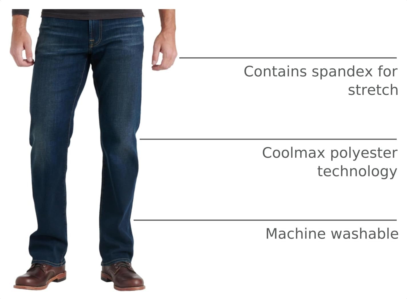 Lucky Brand Men's 181 Relaxed Straight Jean