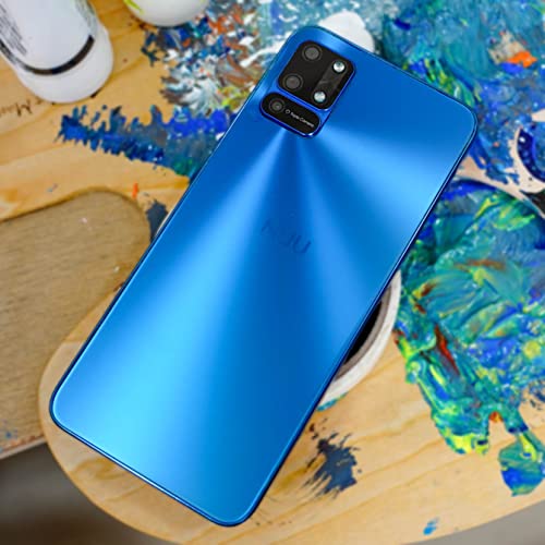 Nuu B10 | 2022 | Unlocked | Us Warranty| 6.55” Hd+ Display | 48Mp Triple-Camera | 64Gb + 4Gb Ram | 4000Mah Battery | Android 11 | (Blue Color) #TOP5